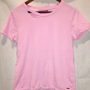 N: Philanthropy Distressed Pink Tee Shirt | Size M